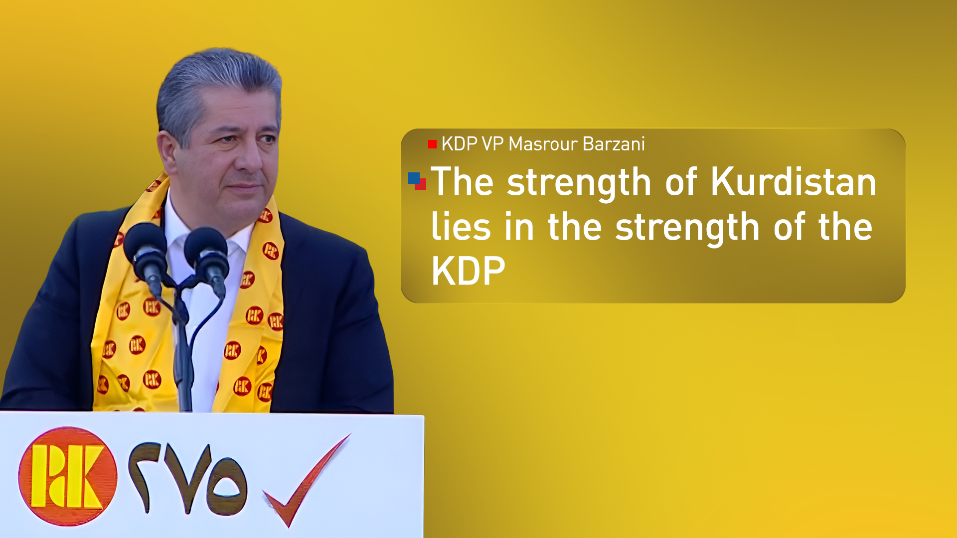 KRG PM Hawler