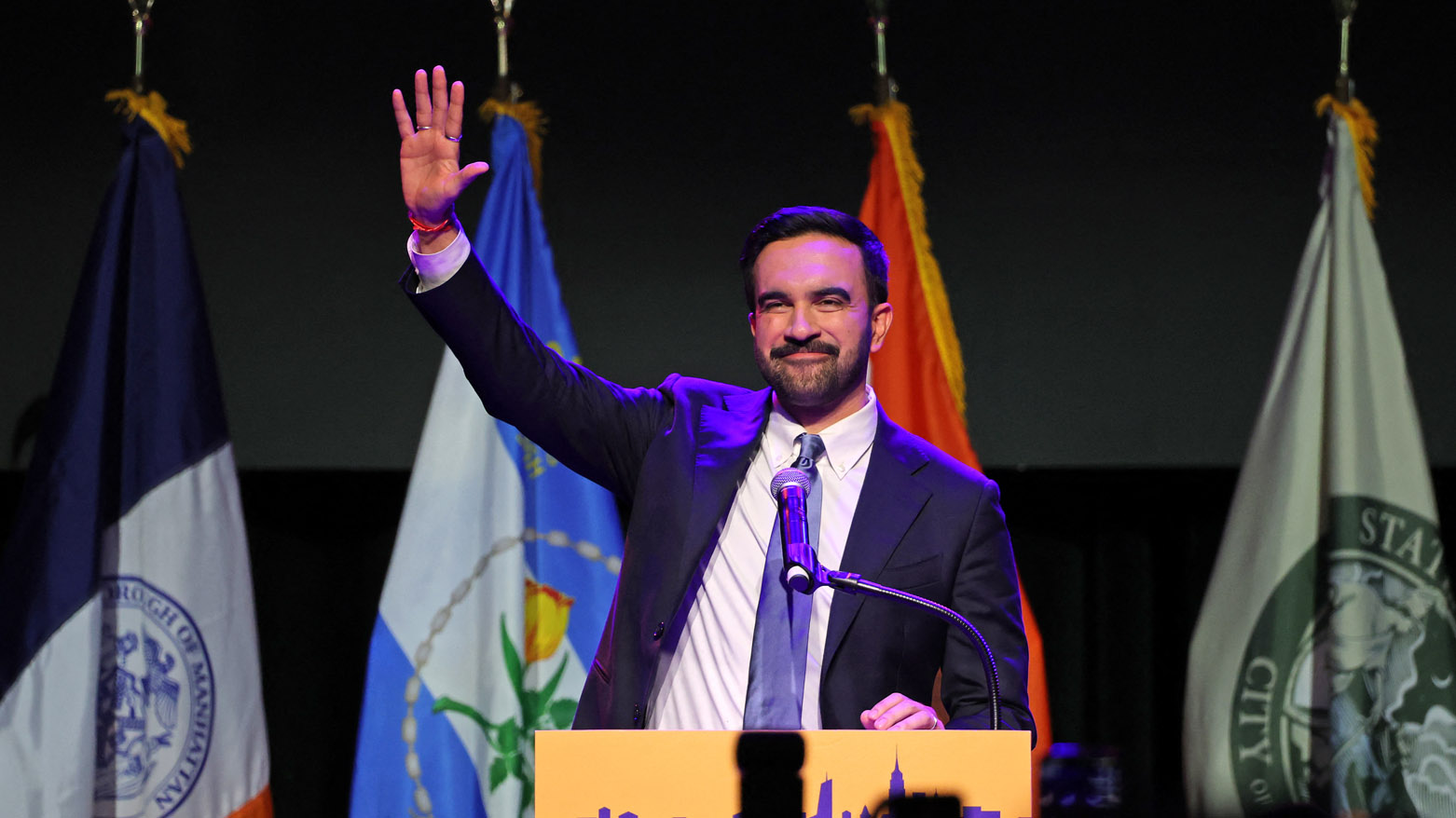 زۆهران مامدانی، سیاسەتمەداری تەمەن 34 ساڵ (وێنە: AFP)