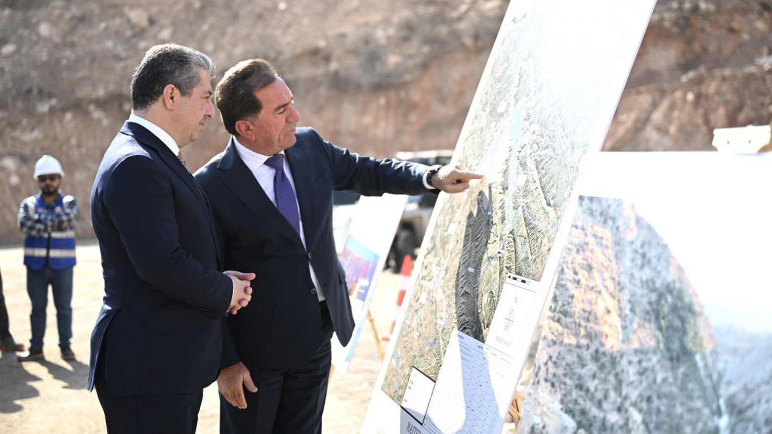 سەرۆک وەزیران مەسرور بارزانی، پرۆژەی "بەنداوی دوین"ـی بەسەر کردەوە