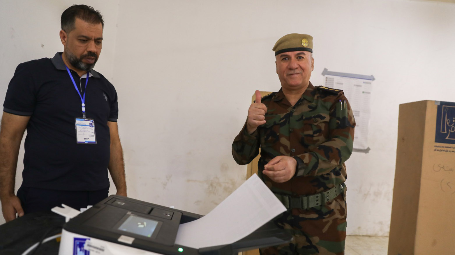 بە وێنە؛ بەڕێوەچوونی دەنگدانی تایبەت لە هەرێمی کوردستان