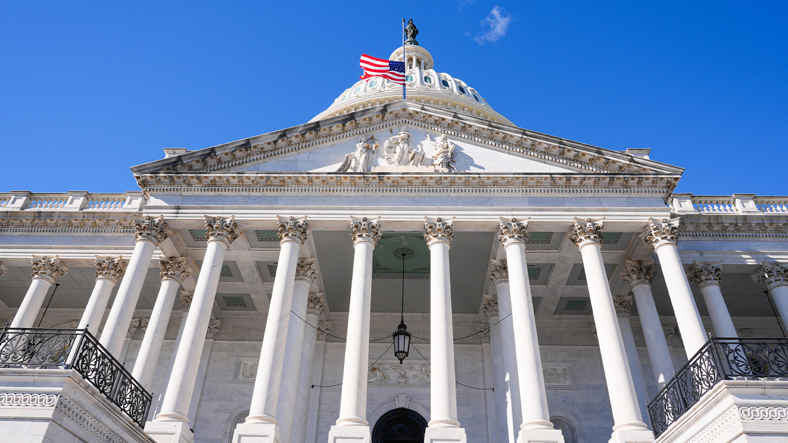 The U.S. Capitol is photographed on 37th day of the government shutdown. (AP)