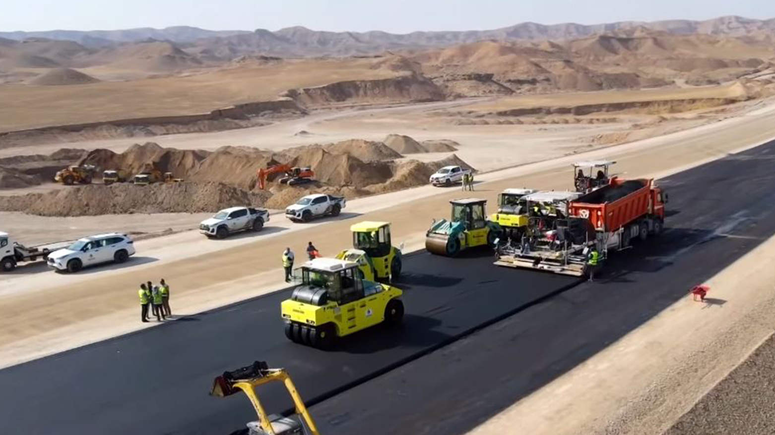 قیرتاوکردنی ڕێگای دووسایدی هەولێر-کۆیە دەستیپێکرد