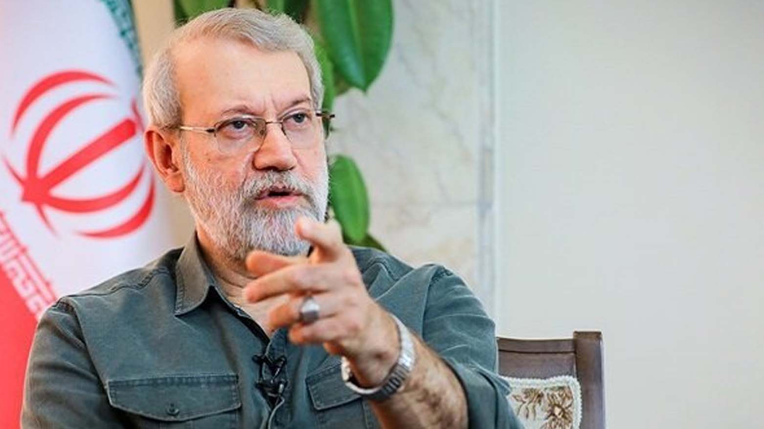 لاریجانی: شەڕ دەکەین بەڵام خۆمان ڕادەستی ڕۆژئاوا ناکەین