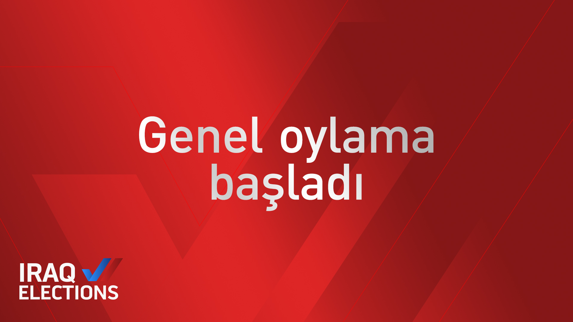 Irak ve Kürdistan Bölgesi'nde genel oylama başladı