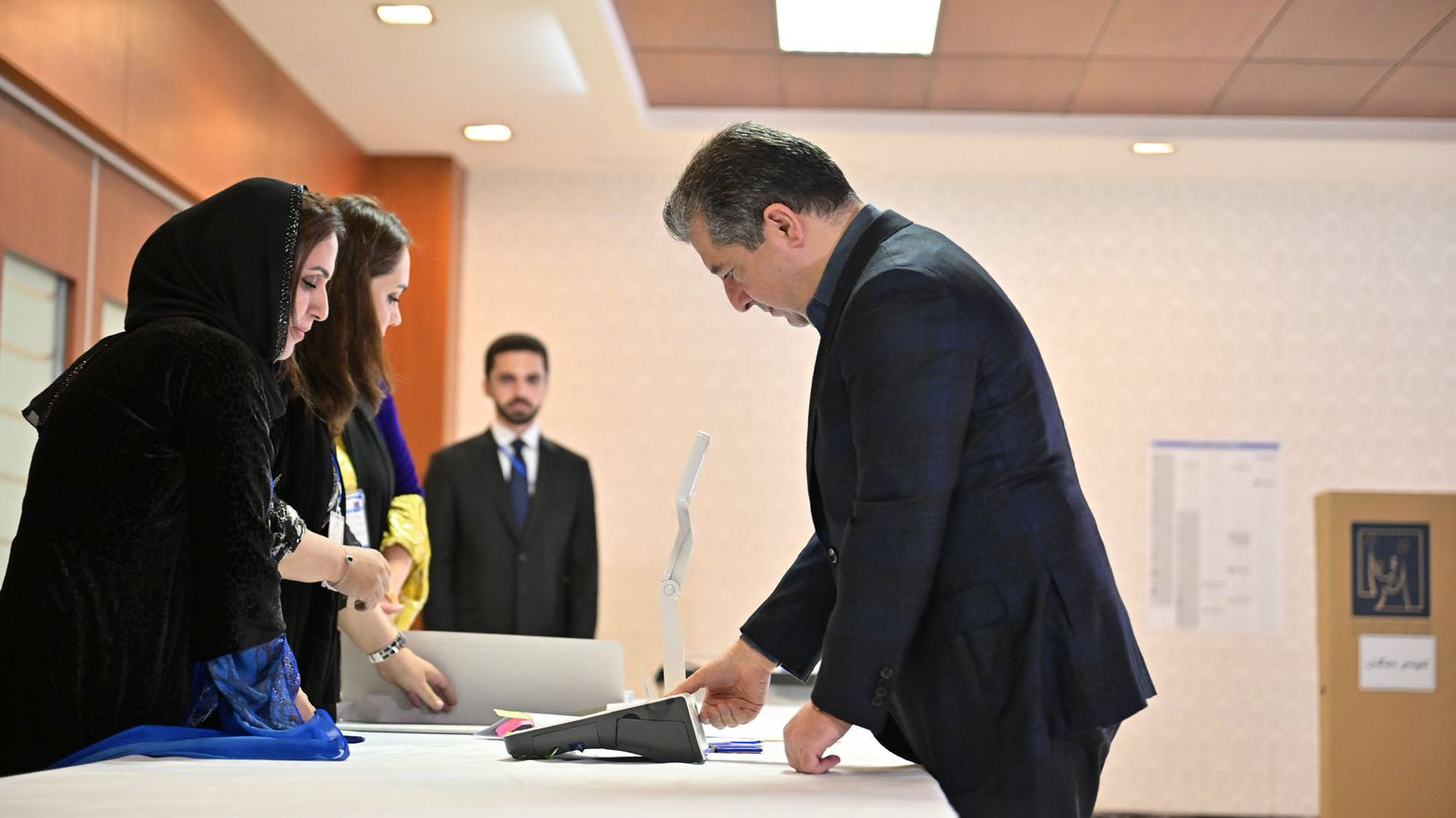 سەرۆک وەزیران مەسرور بارزانی دەنگی دا