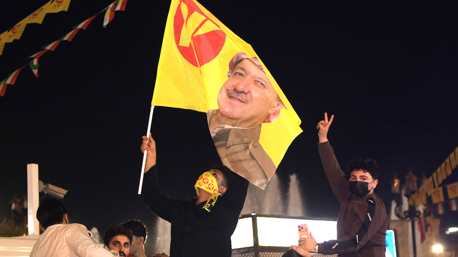 أربيل تشهد احتفالات بفوز الحزب الديمقراطي الكوردستاني في انتخابات العراق