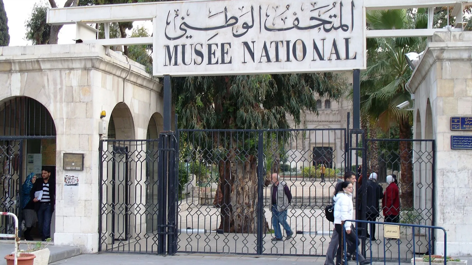 شەش پەیکەری زێڕینی کۆن لە مۆزەخانەی نیشتیمانی سووریا لە دیمەشق دزران