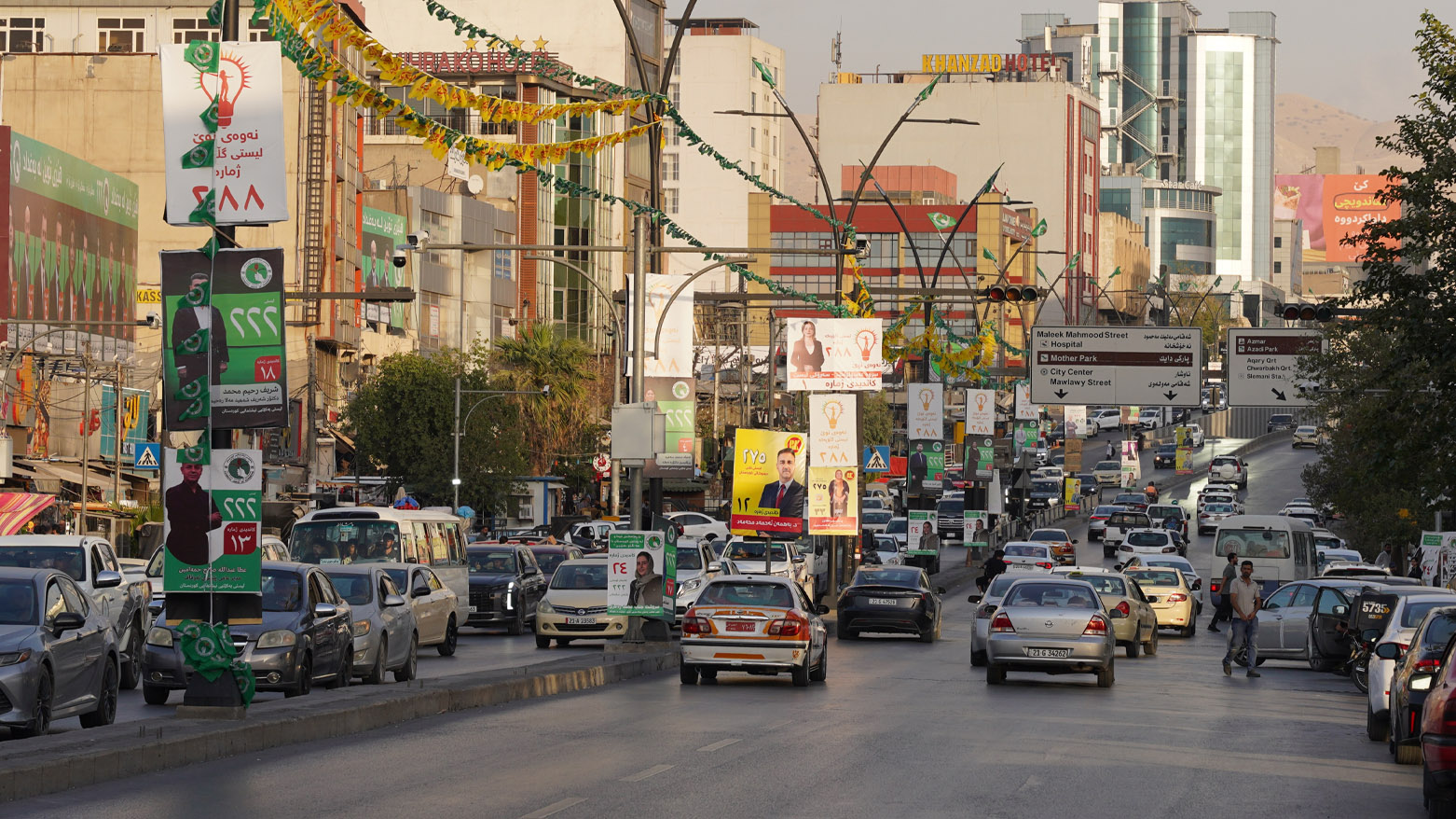 بانگەشەی هەڵبژاردنی پەرلەمانی عێراق لە سلێمانی