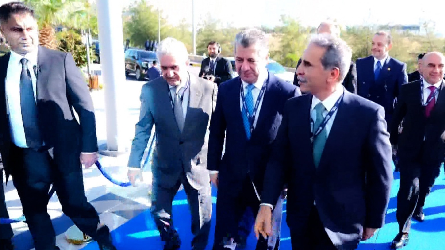 رئيس مجلس القضاء الأعلى يصل الجامعة الأمريكية في كوردستان - دهوك للمشاركة في منتدى (MEPS25)