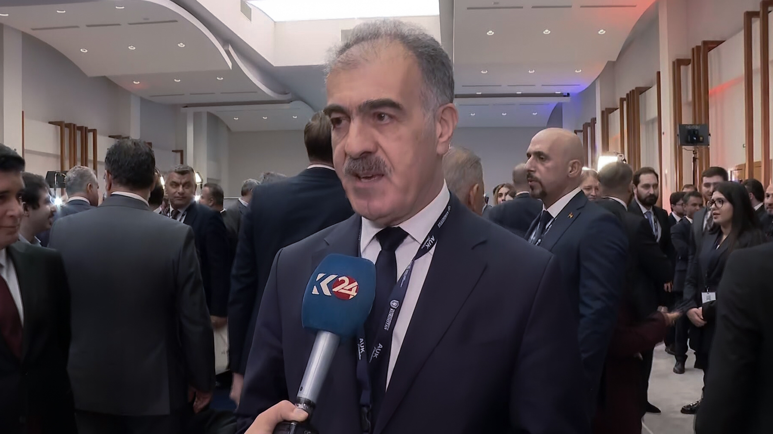 Head of the KRG Department of Foreign Relations, Safeen Dizayee. (Photo: Kurdistan24)
