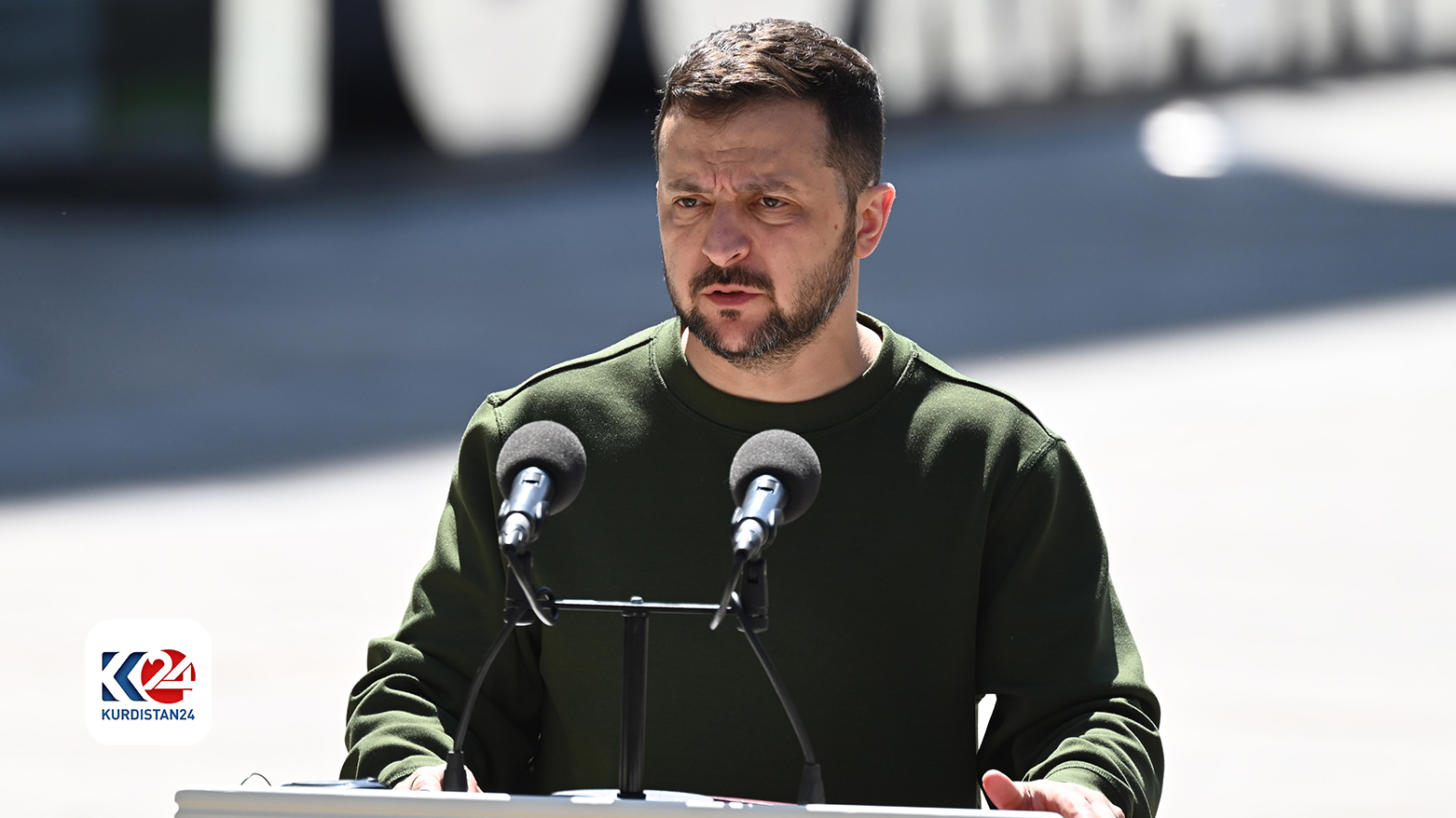 الرئيس الأوكراني فولوديمير زيلينسكي