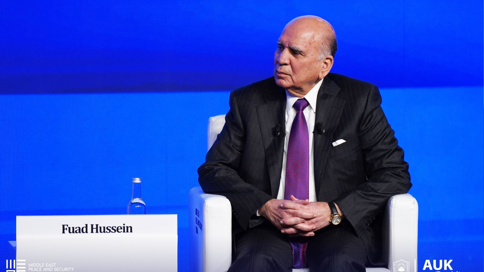 وزير الخارجية العراقي فؤاد حسين