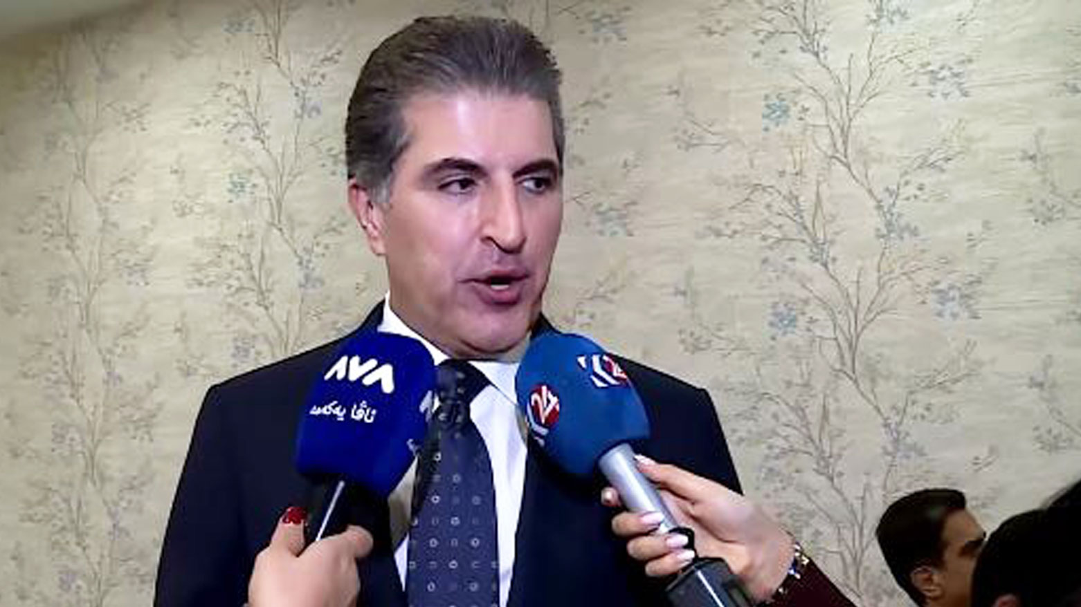 رئيس إقليم كوردستان نيجيرفان بارزاني