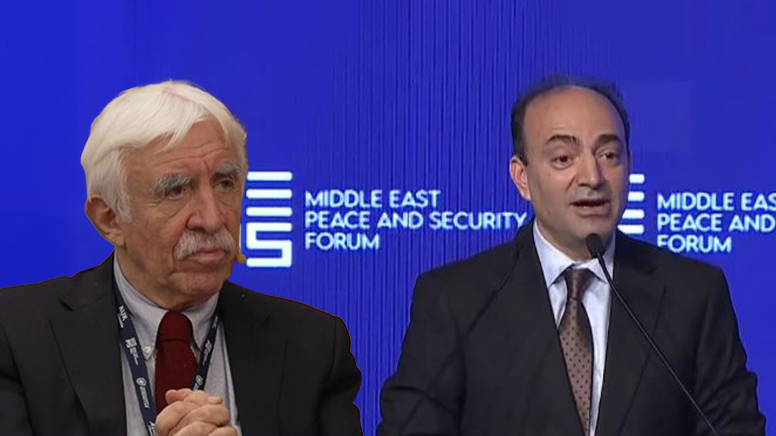 Osman Baydemir, former MP of the Turkish Parliament, speaking at MEPS 2025, in Duhok, Nov. 19, 2025. (Photo: Kurdistan24)