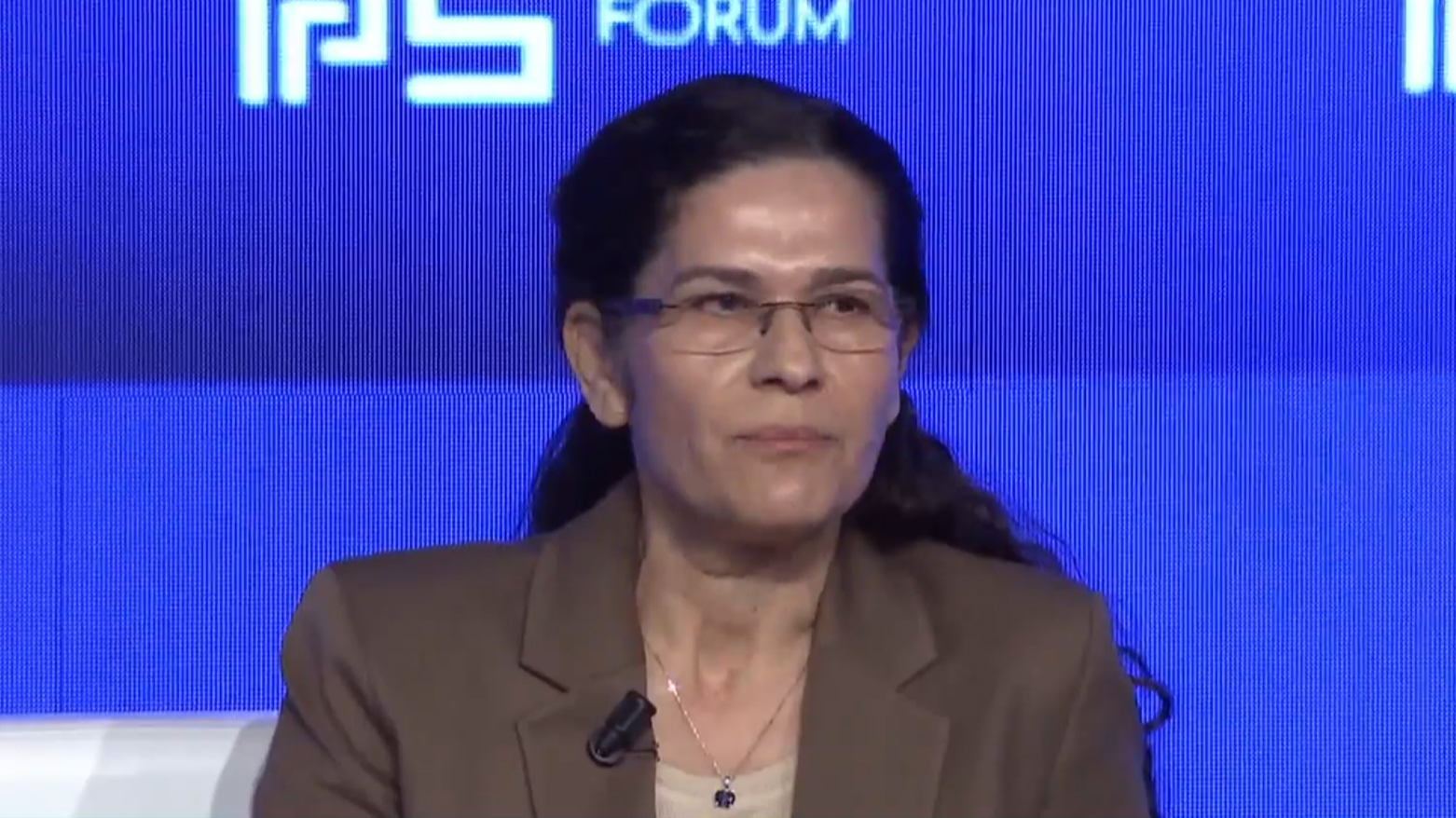 الهام احمد، رئیس مشترک دفتر روابط خارجی مدیریت خودگردان شمال و شرق سوریه