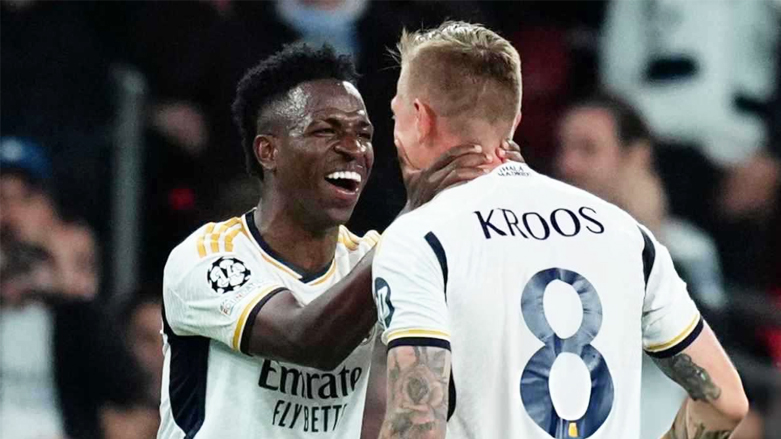 تۆنی كرووس و ڤینسیۆس جۆنیۆر بە درێسی ریال مەدرید