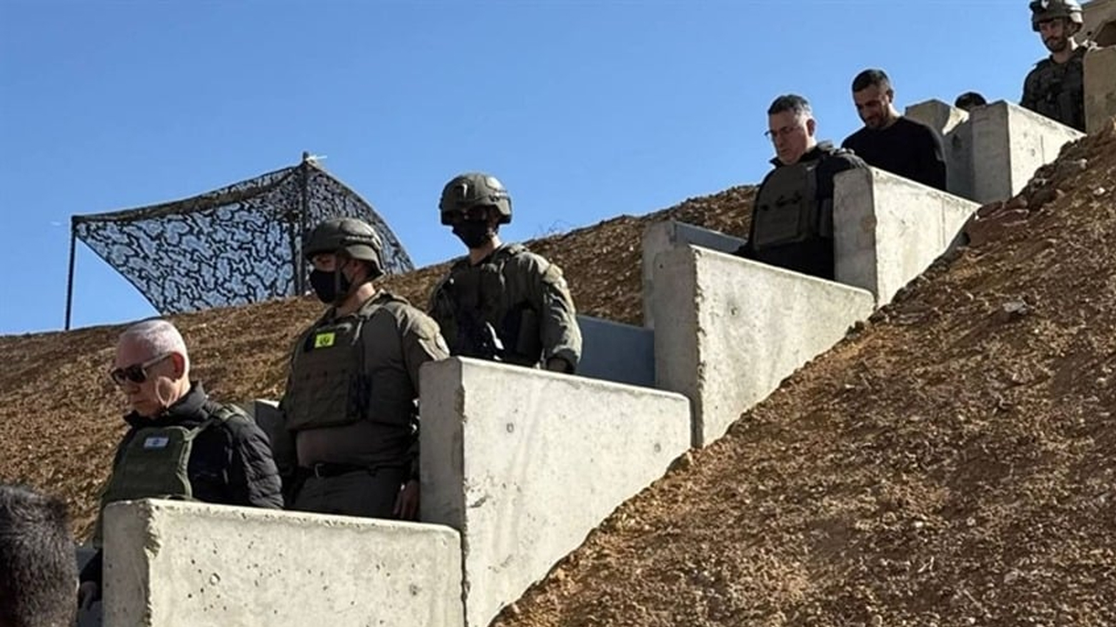 ناتانیاهۆ سەردانی باشووری سووریای کرد