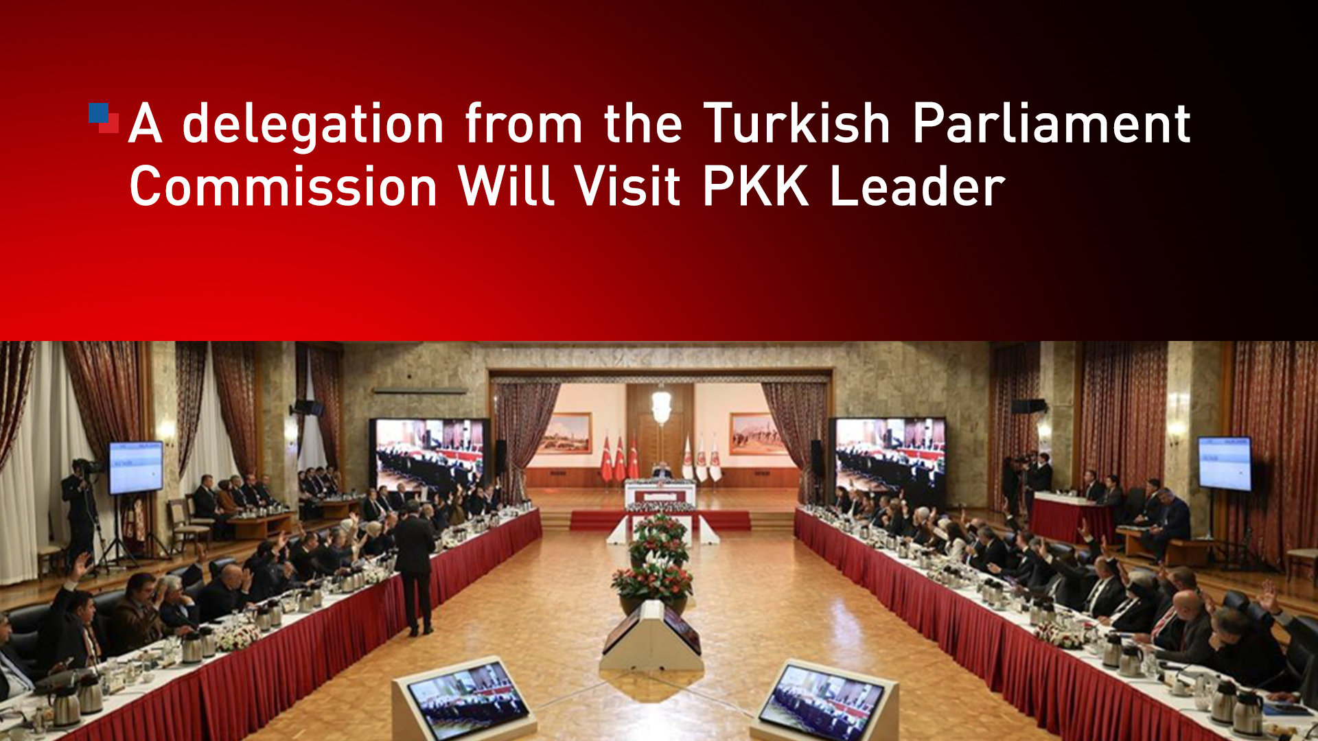 Türkiye's parliamentary commission. (Graphic: Kurdistan24)