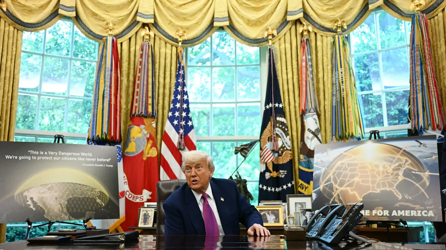 ترەمپ: بۆ پلانی ئاشتی دوا وادەم بە زێلێنسکی داوە