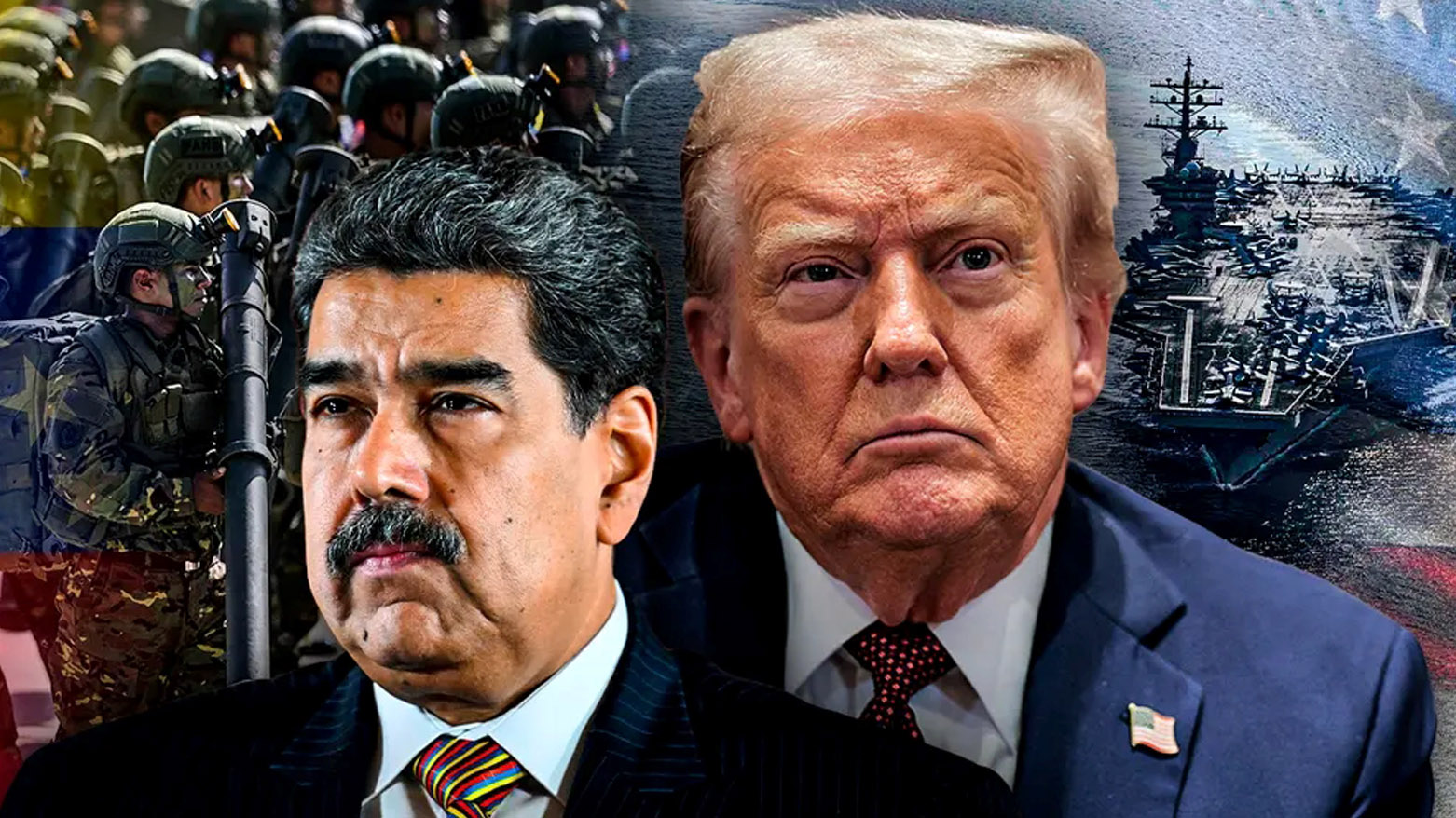 دۆناڵد ترەمپ و نیکۆلاس مادورۆ