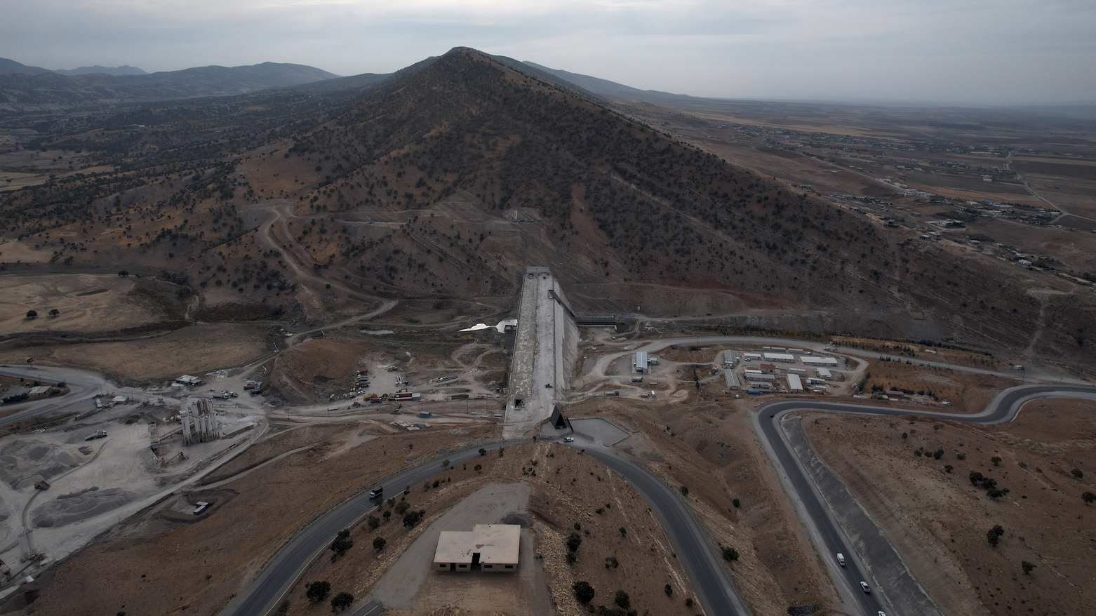 A dam construction site in Kurdistan Region. (Photo: Kurdistan Chronicle)