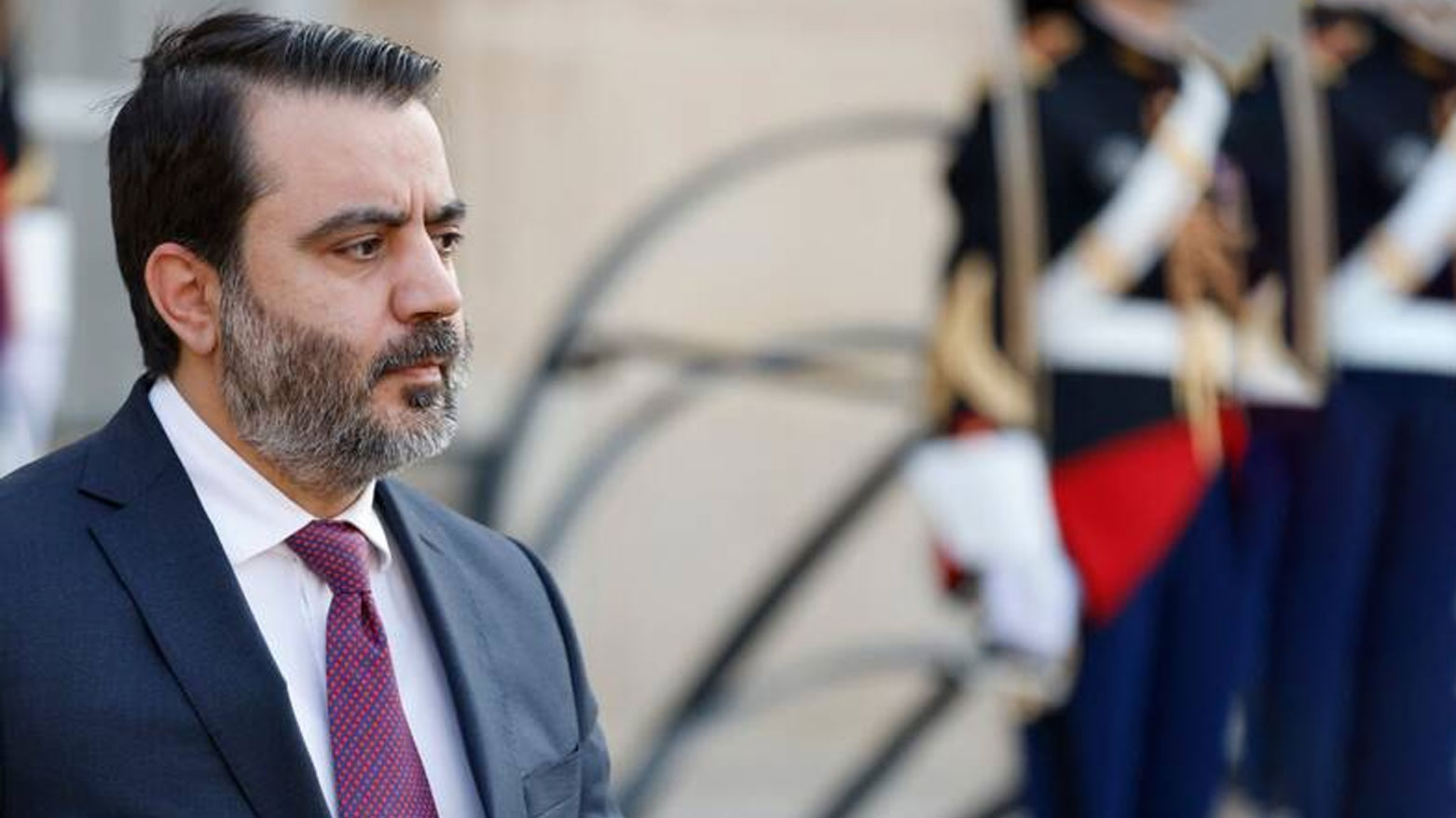 Syrian Transitional Government FM Asaad al-Shaibani. (AFP)