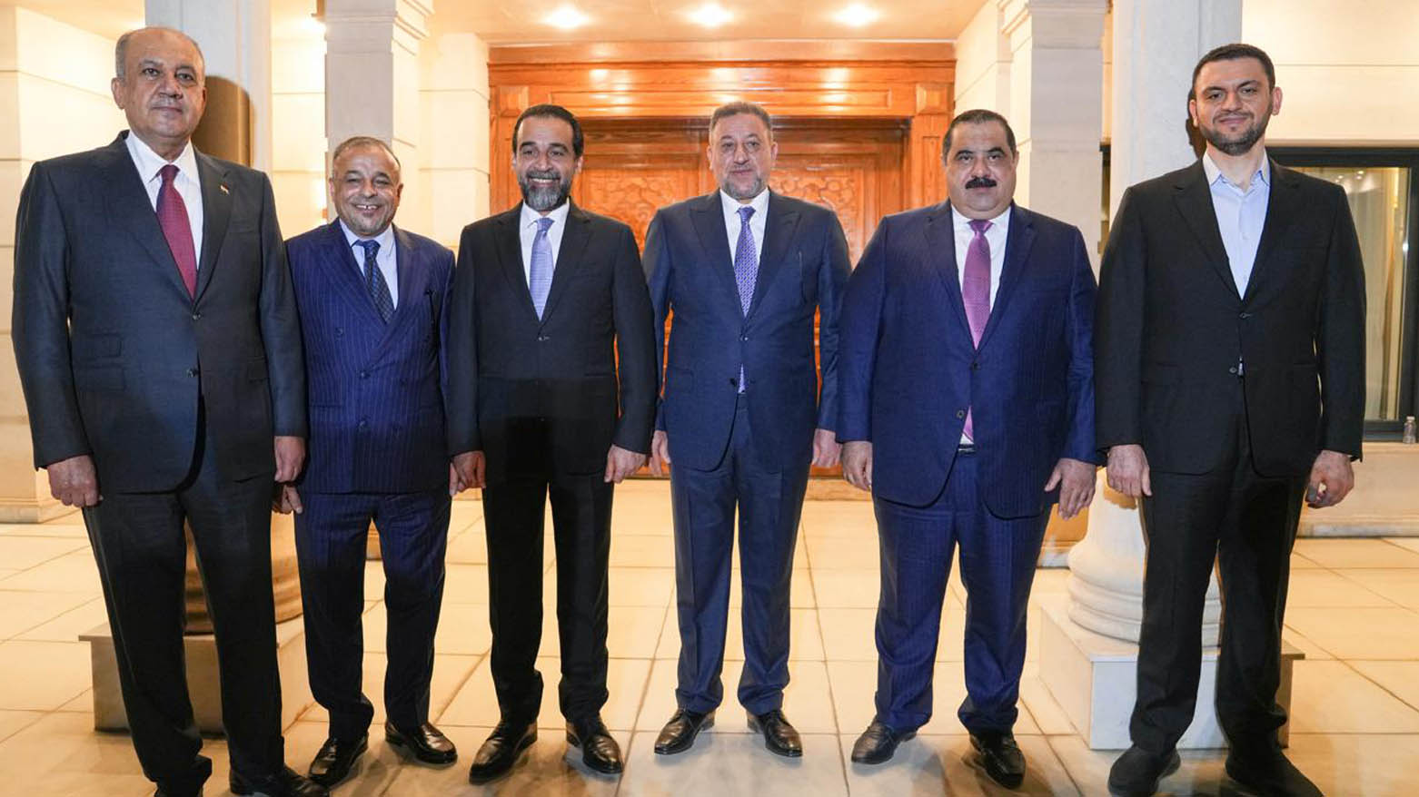 The leaders of the Iraqi Sunni parties. (Photo: Submitted to Kurdistan24)