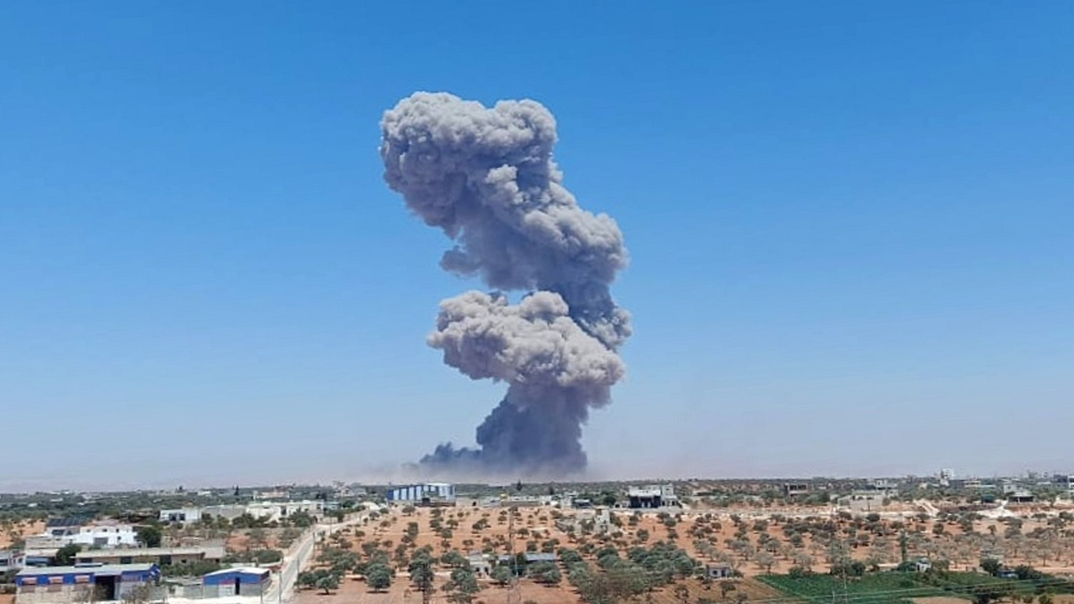 سووریا: لە تەقینەوەکەی ئیدلب، پێنج کەس کوژران