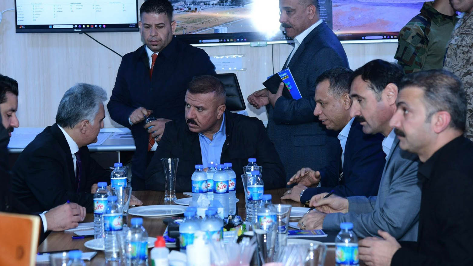 Kürdistan Bölgesi ve Irak içişleri bakanları Kor Mor'da bir araya geldi