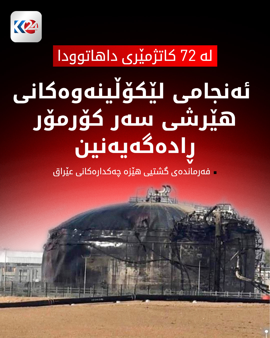 Kurdistan 24 - Twitter/X Social Post Banner