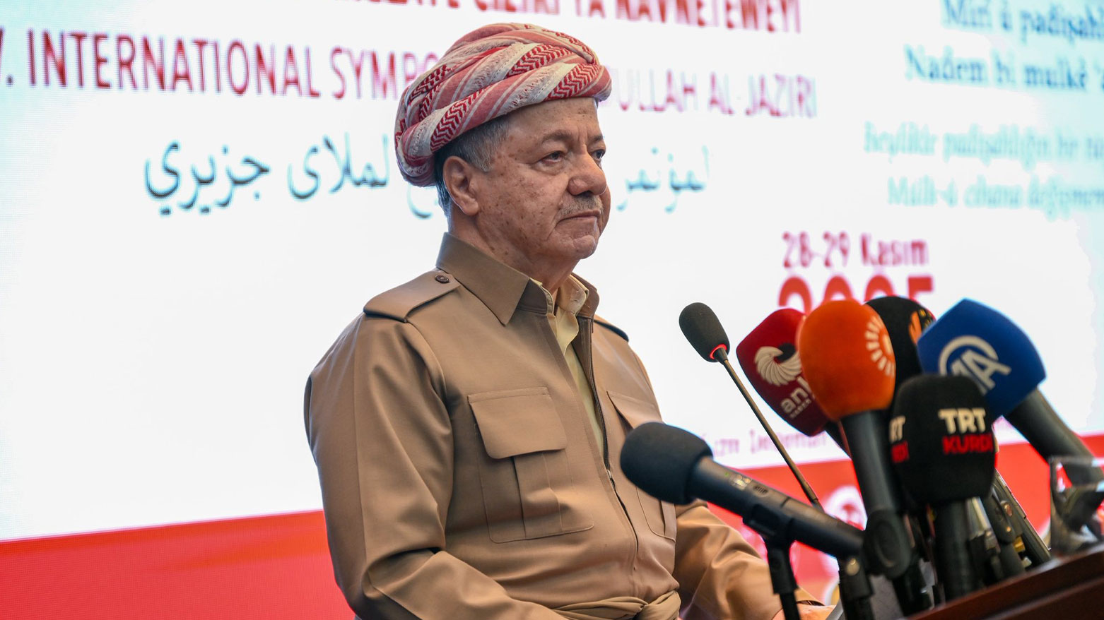 سەرۆک بارزانی لە شرنەخ