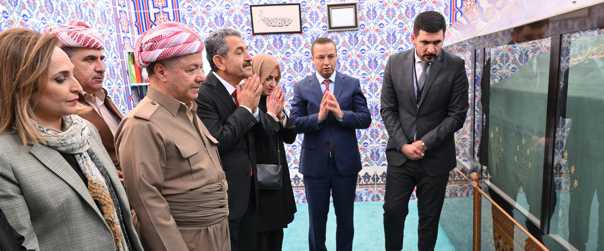 سەرۆک بارزانی لە  سەردانی چەند شوێنێکی جزیری بۆتان