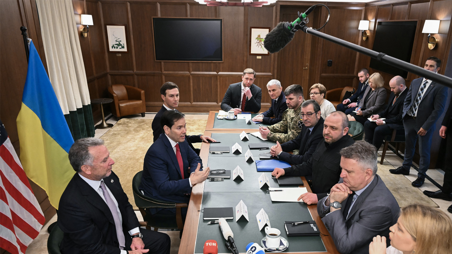 ڕوبیۆ: ئامانجمان مسۆگەرکردنی ئۆکرانیایەکی خاوەن سەروەرییە