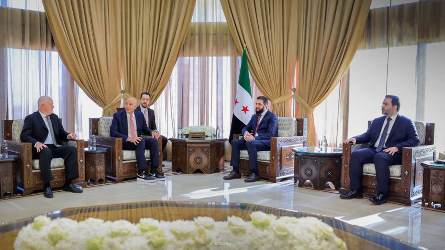 Suriye Cumhurbaşkanı, ABD'nin Suriye Özel Temsilcisi ile görüştü