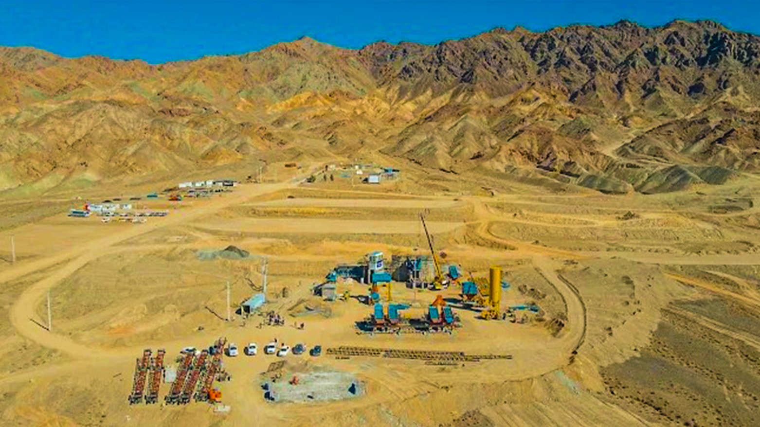 The site of Shadan gold mine in South Khorasan province, Iran. (Photo: Shadan gold mine)