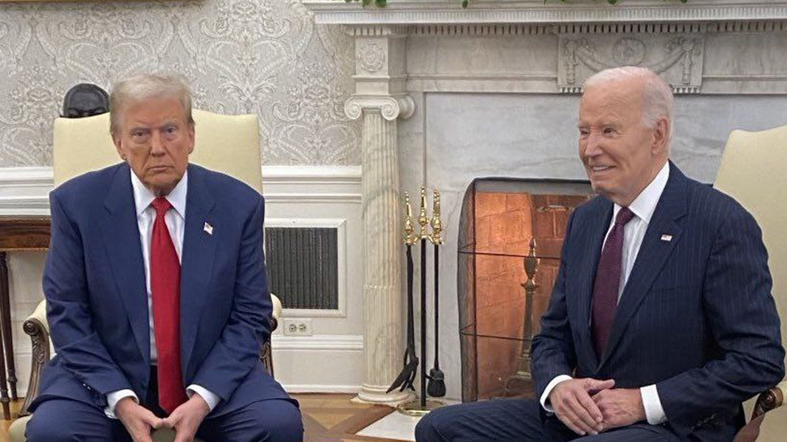 جو بایدن و دونالد ترامپ روسای جمهور سابق و کنونی آمریکا