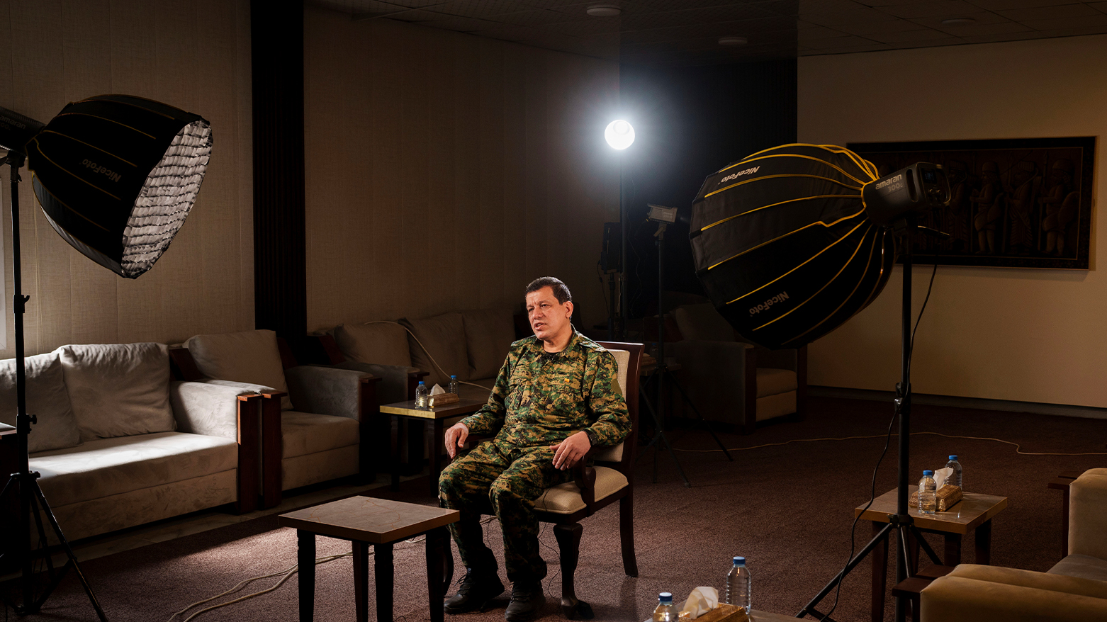 SDF Commander Mazloum Abdi. (AP)