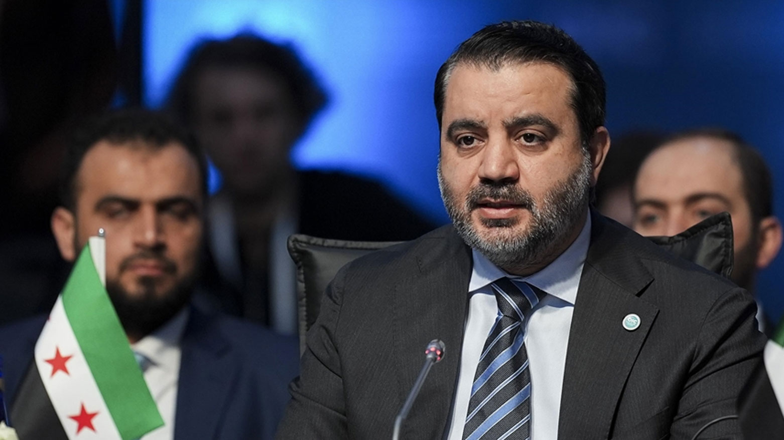 Syria’s Foreign Minister Asaad Hassan Shaibani. (AA)