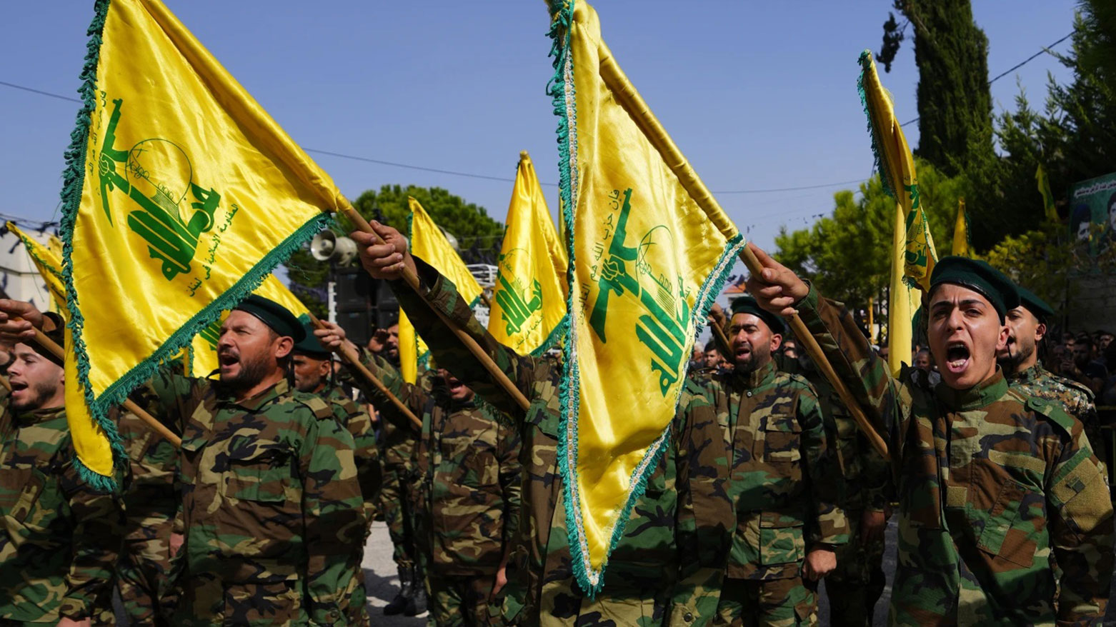 Hezbollah fighters. (Photo: AP)