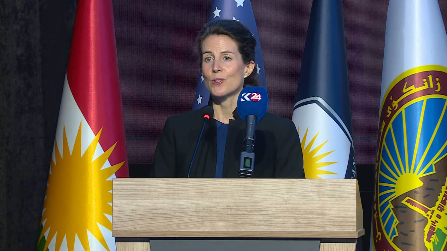 کەیتلین فایفەر، کونسوڵی گشتیی ئەمەریکا لە هەولێر بە وەکالەت