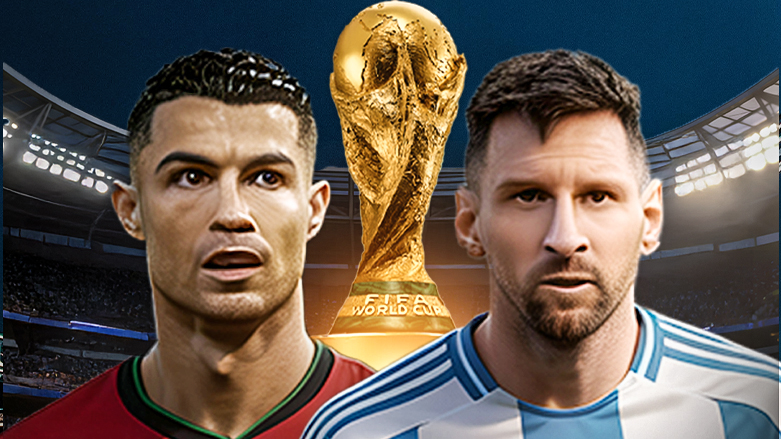 لیۆنێل مێسی و كریستیانۆ رۆناڵدۆ لە مۆندیالی 2026 سەركردایەتی ئەرجەنتین و پۆرتوگال دەكەن