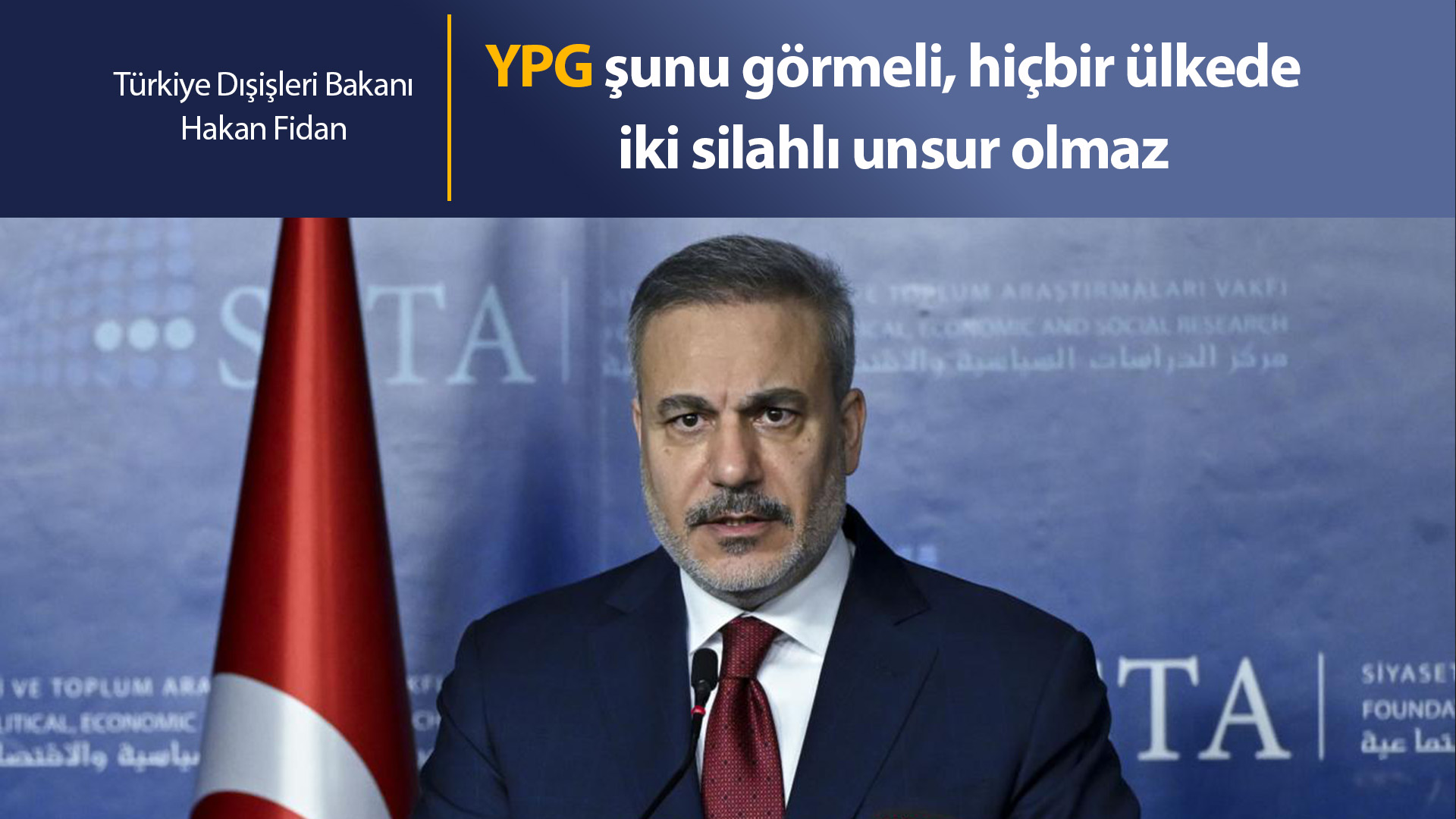 Türkiye Dışişleri Bakanı Hakan Fidan (FOTO- AA)