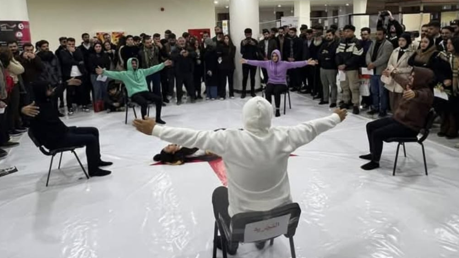 لە کەرکووک شانۆگەری بازنەی هیوا  نمایشکرا