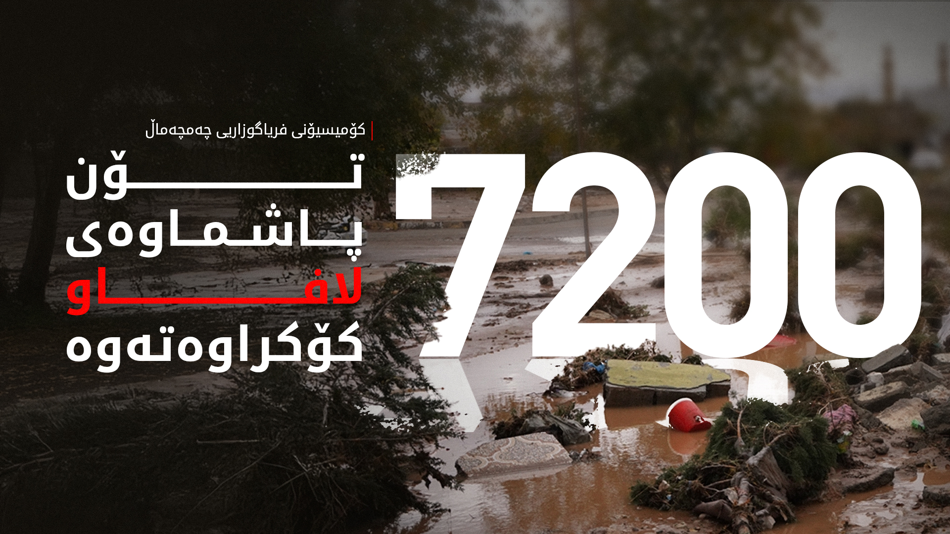 عەتا محەممەد: خەمڵاندن بۆ زیانی هەزار و 258 ماڵ کراوە