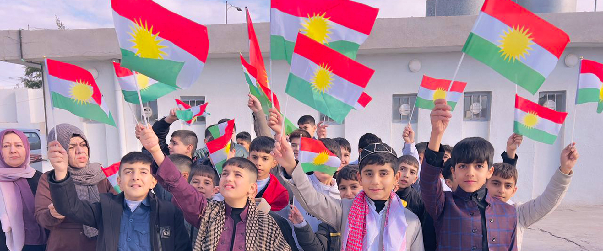 لە کەرکووک ئاڵای کوردستان دەشەکێتەوە