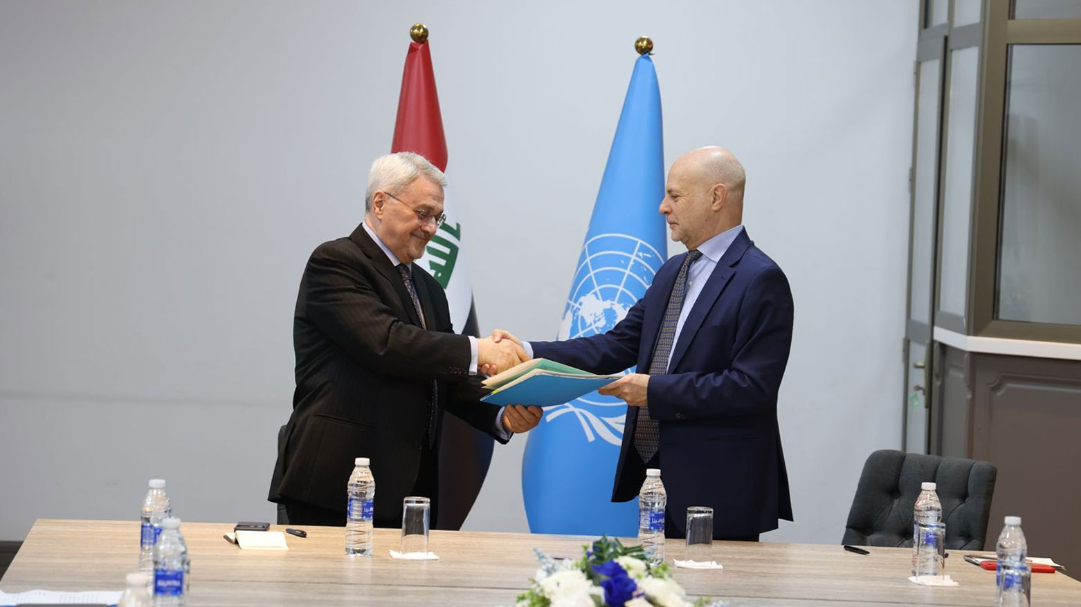 یونامی بارەگاکەی لە بەغدا ڕادەستی حکوومەتی عێراق دەکات