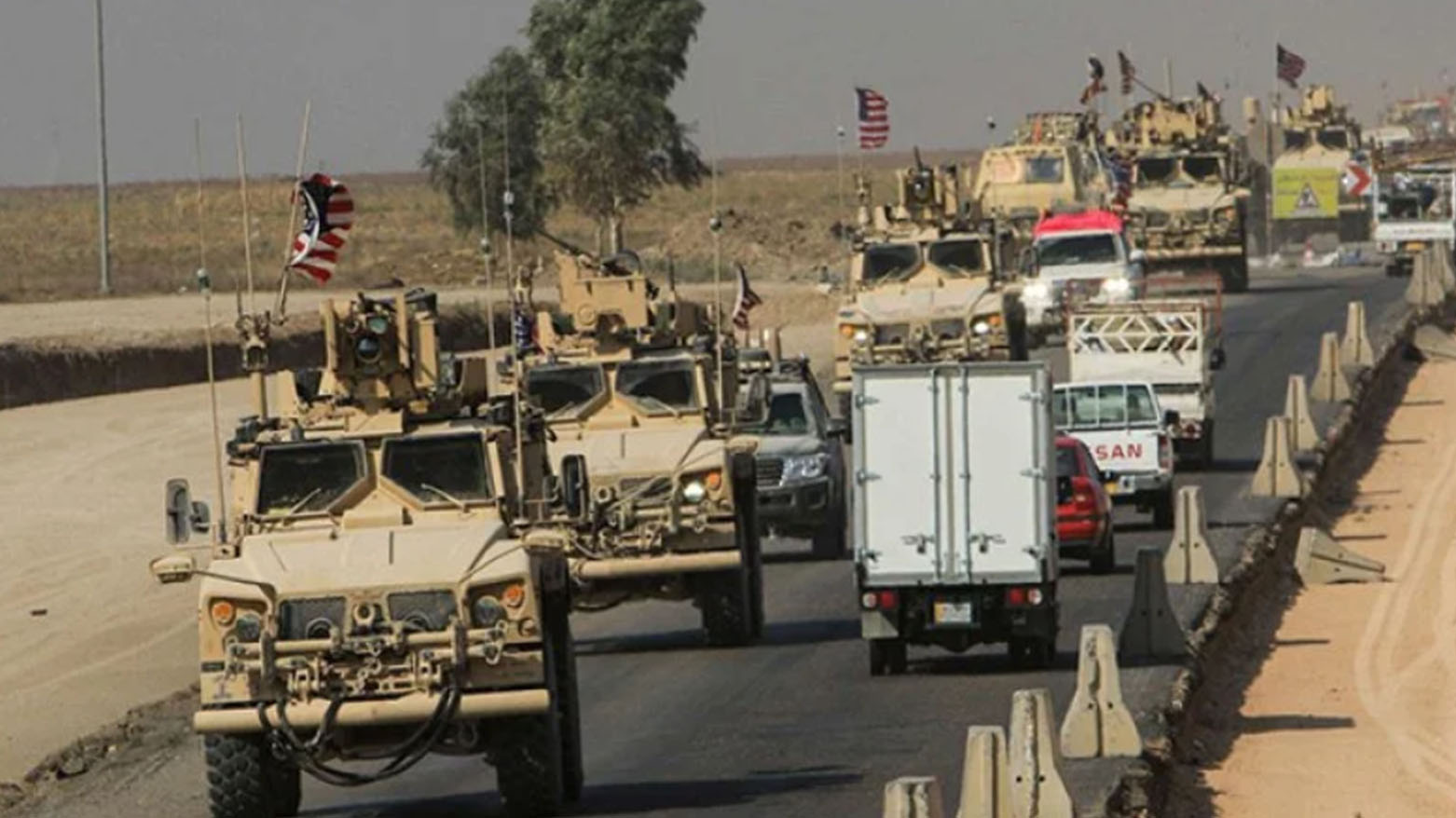 تعزيزات عسكرية وجولة أمنية مشتركة للتحالف الدولي في ريفي الحسكة والرقة