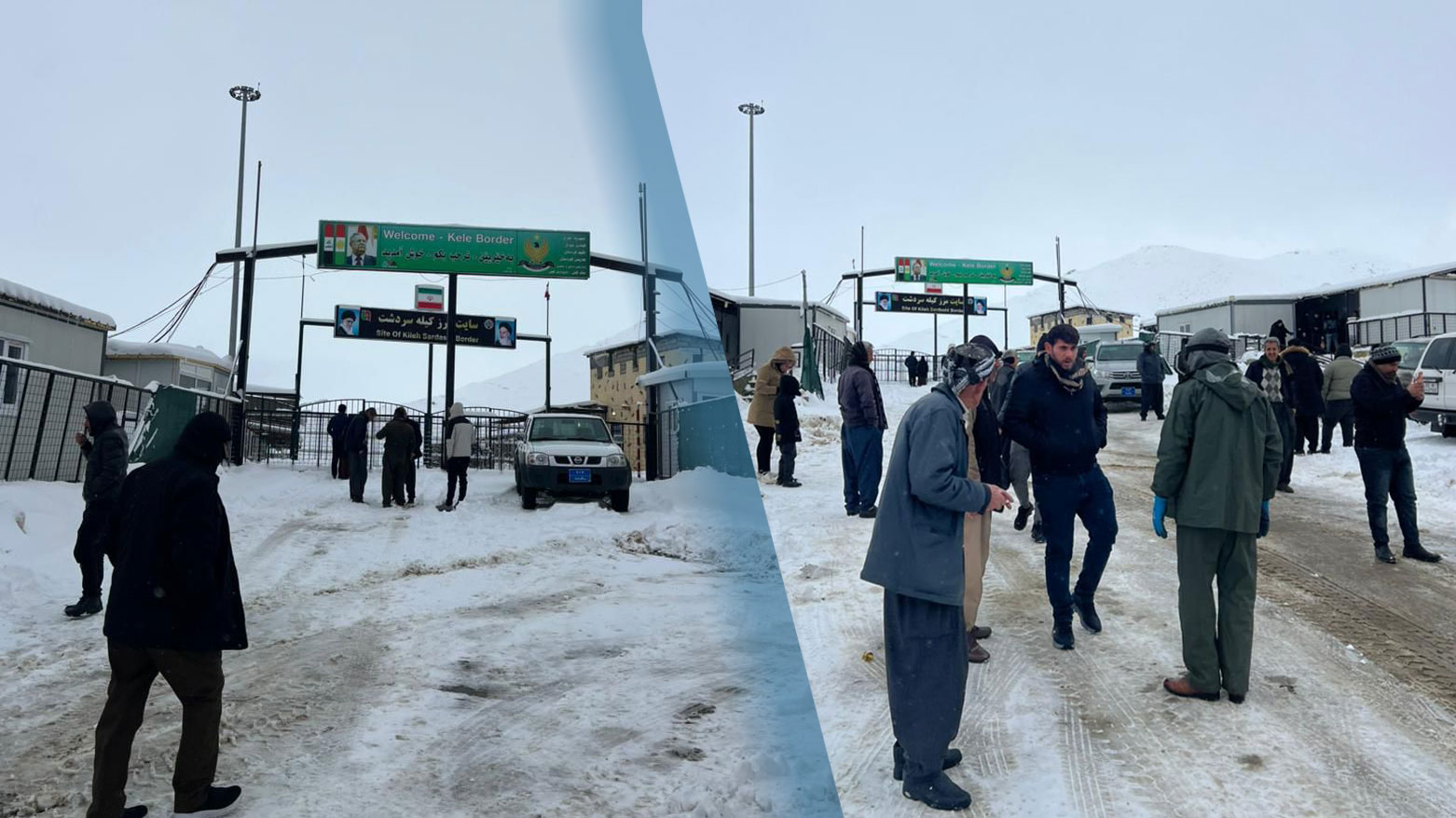 Kele border gate a key Iran–Kurdistan border crossing. (Photo: Kurdistan24)