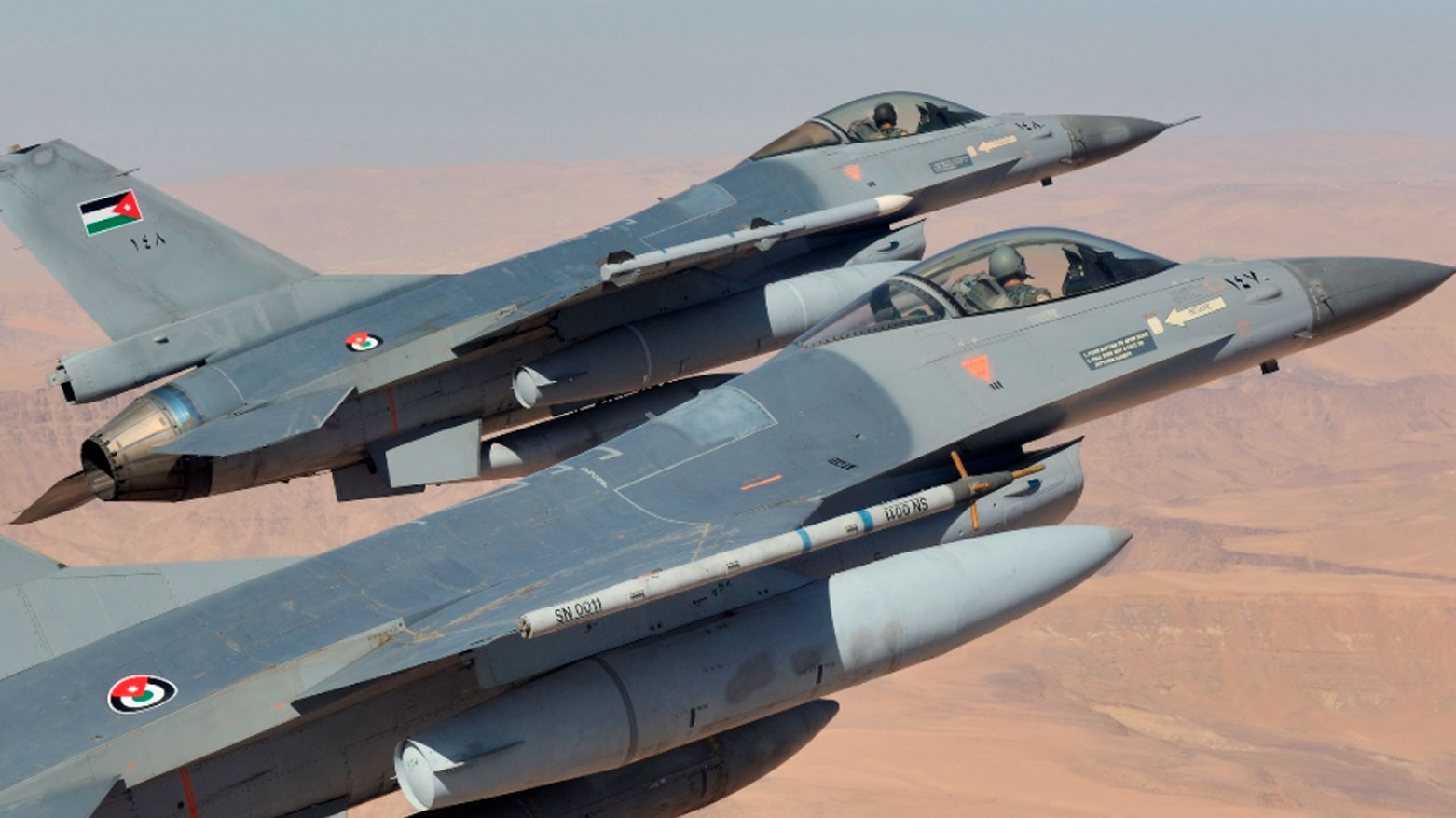 دوو فڕۆکەی جەنگیی ئوردنی (ئەرشیف)