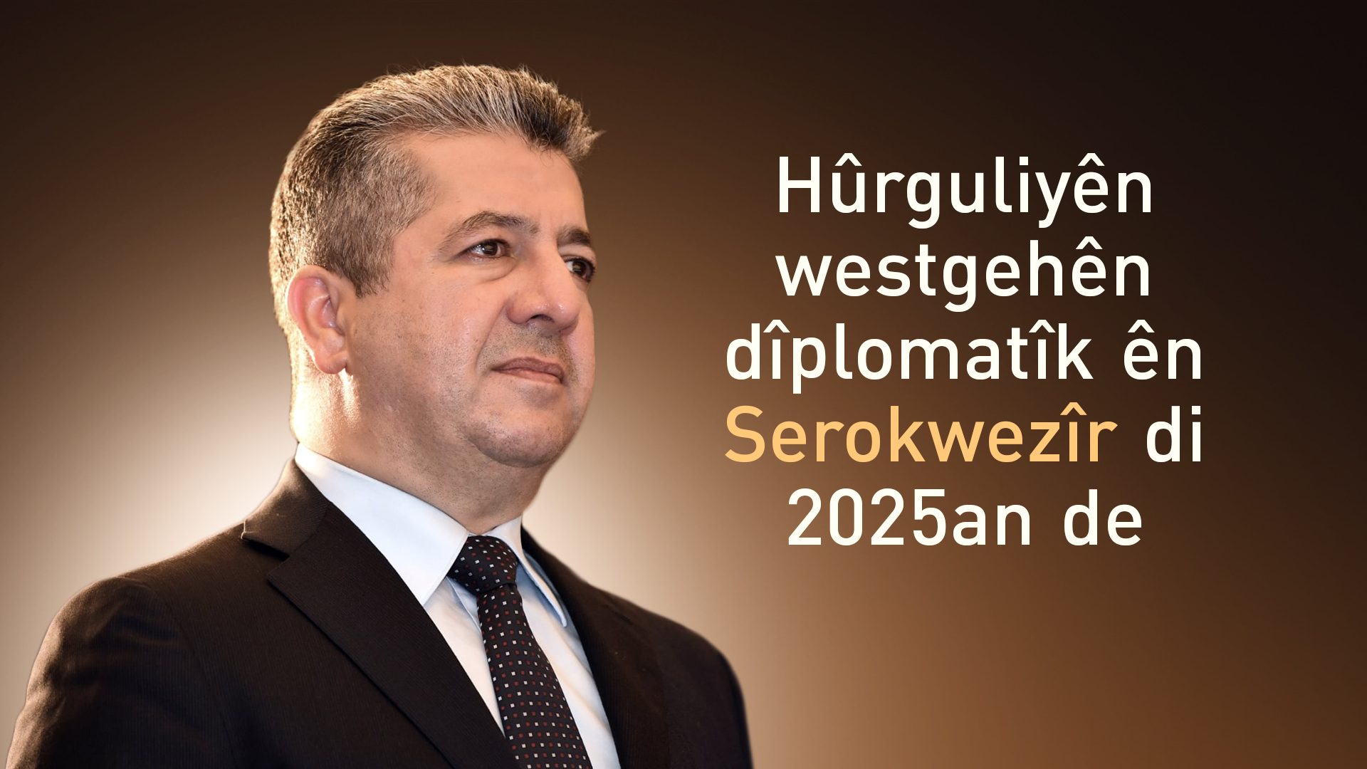 Giringtirîn serdanên navdewletî yên Mesrûr Barzanî di sala 2025an de